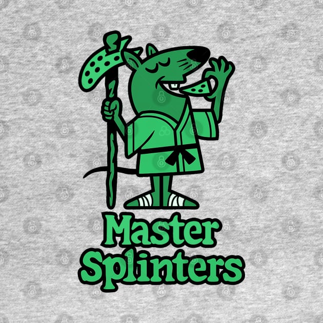 Master Splinters Pizza green by RileyDixon